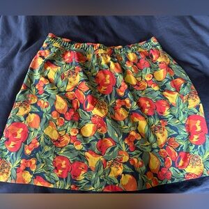 Toad&Co Multicolor Floral Skirt